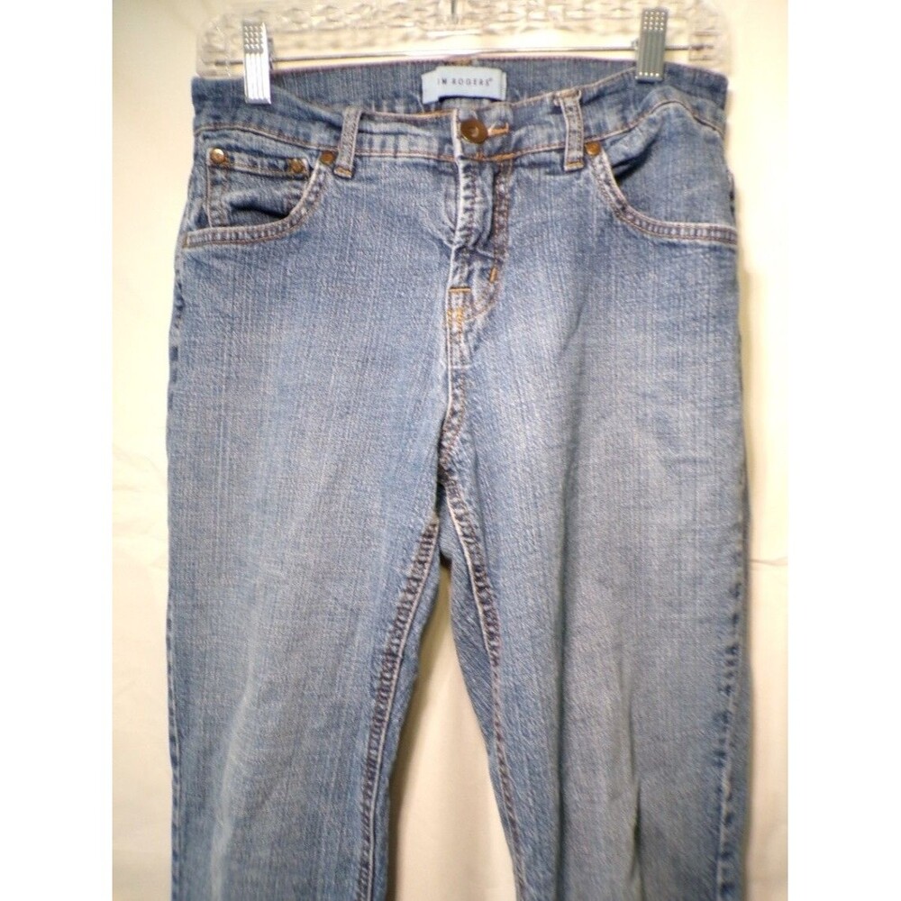 Kim Rogers Women's Blue Bootcut Jeans Size 6 Medium Wash Stretch Denim - Picture 2 of 5